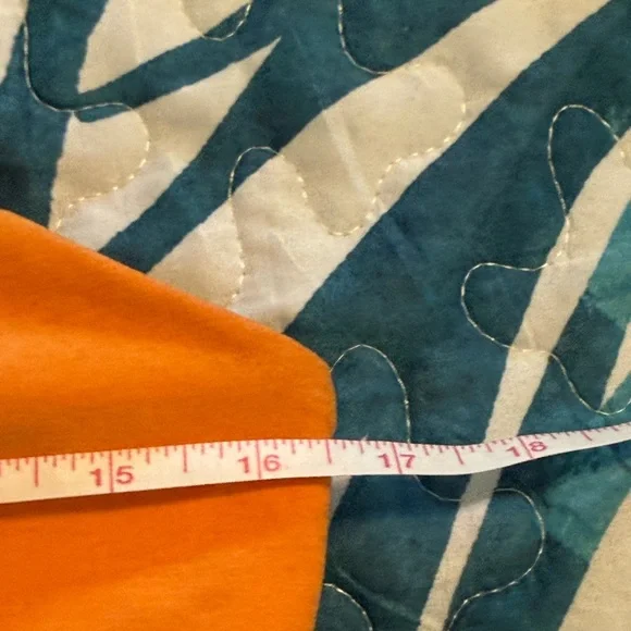 CycleBar Orange V-Neck Women’s Crop Tank Top - Picture 5 of 5